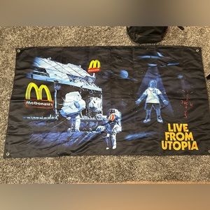 Travis Scott X McDonalds flag